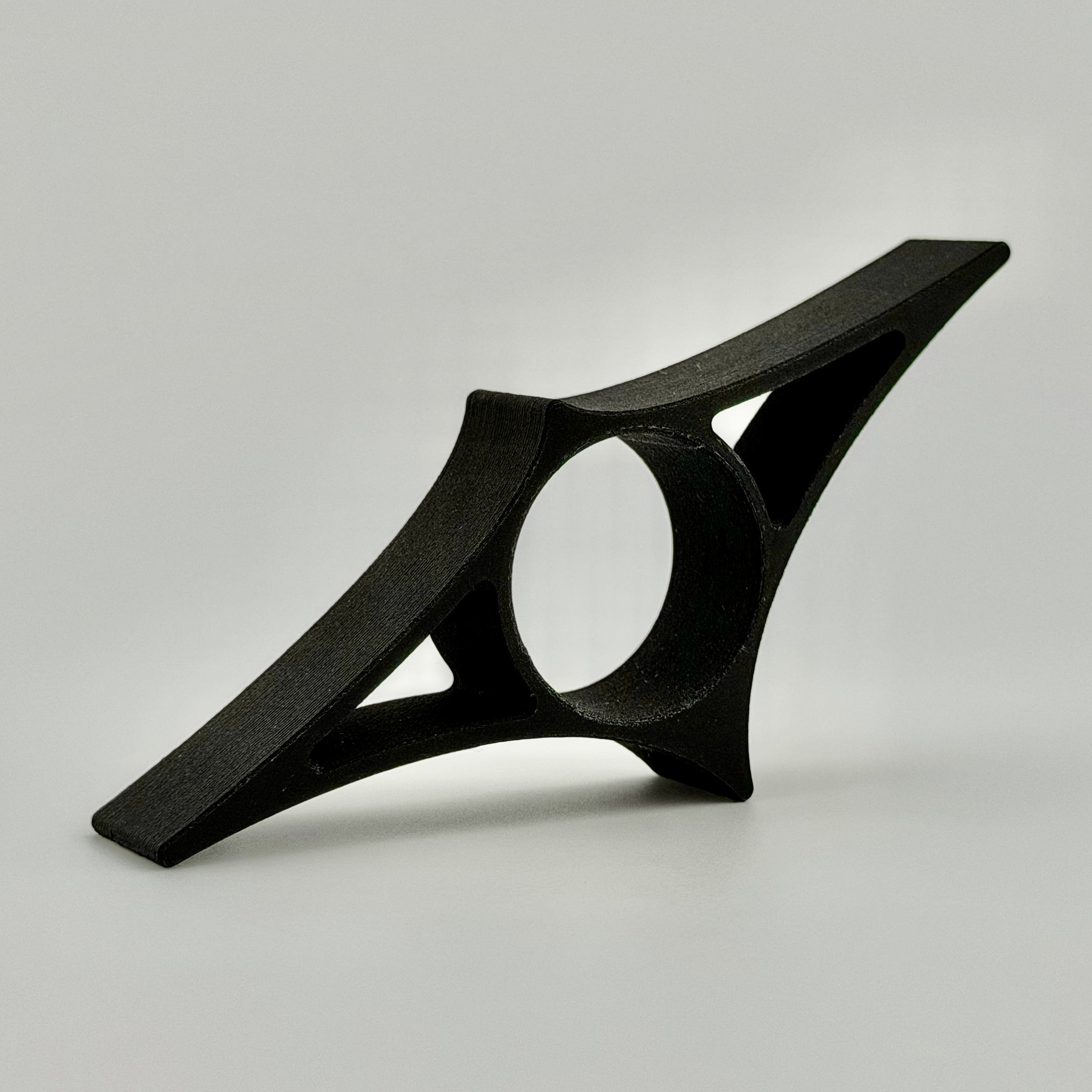 Reading Ray Black Matte Fiber