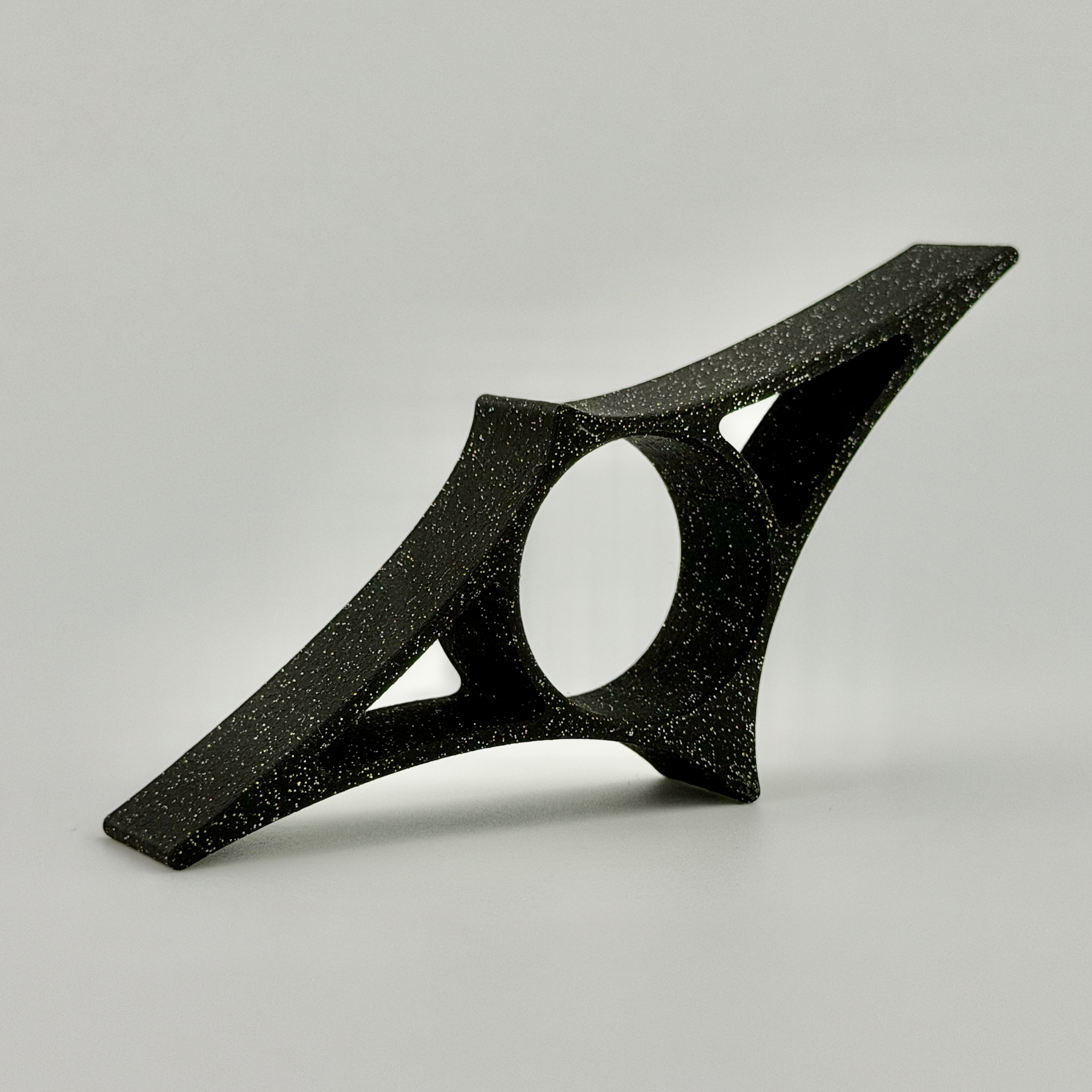 Reading Ray Empire Strikes Black Silver Glitter