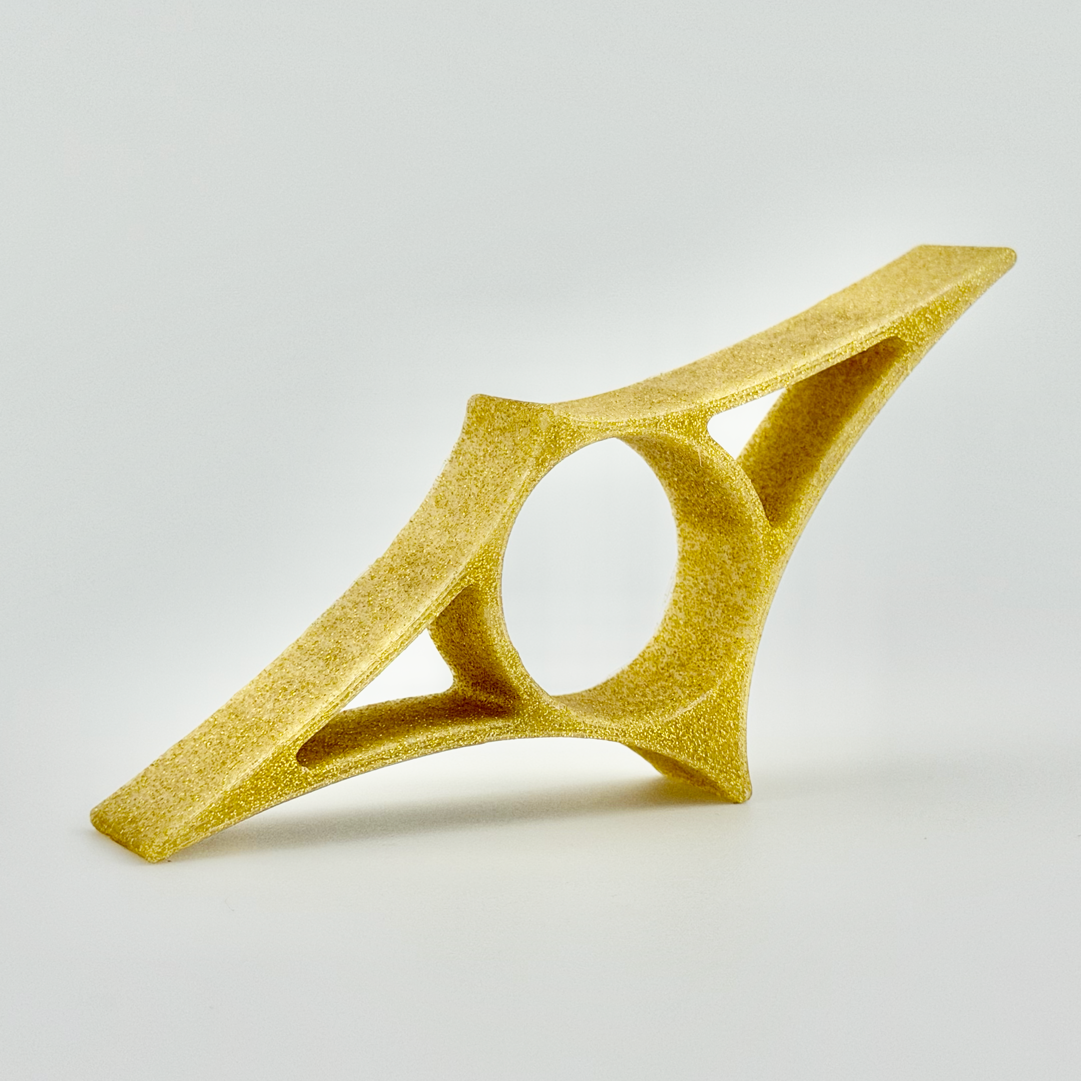 Reading Ray Gold Dust Translucent Gold Glitter