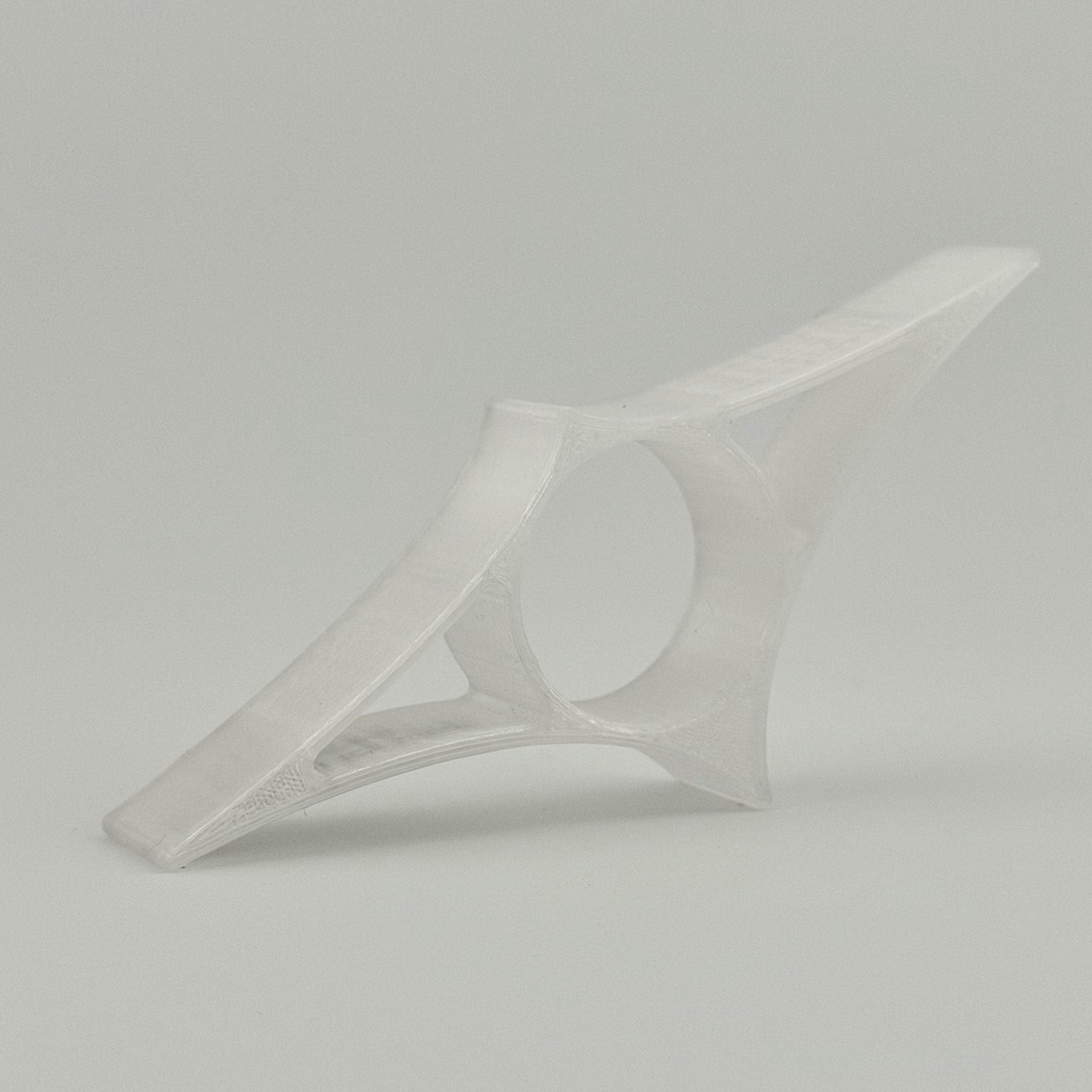 Reading Ray Iridescent Ice Clear Translucent