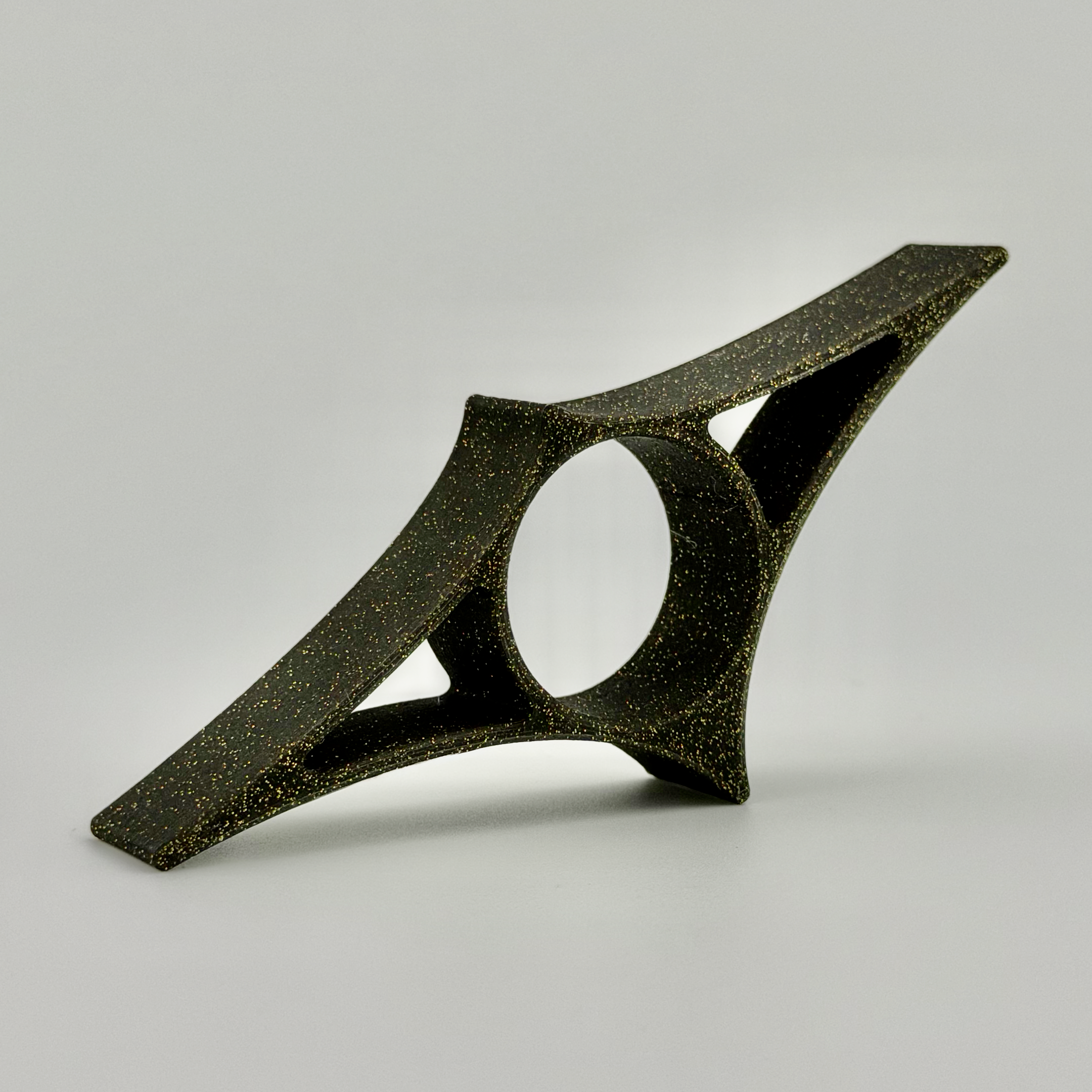 Reading Ray Texas Tea Black Gold Glitter